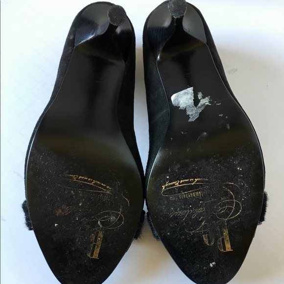 HALF PRICE SALE - Beverly Feldman Peek Toe Pumps - Picture 6 of 6